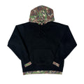 BLK/CMO Crewneck-Pullover